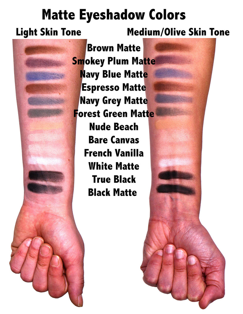 Smokey Plum Dark Purple Violet Brown Matte Opaque Pressed Powder Eye Shadow Eyeshadow Talc & Paraben Free Vegan No Animal Testing & Cruelty Free Matte Pure Ziva