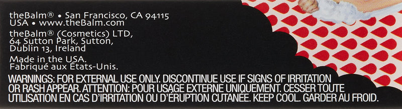 theBalm Girls Lipstick, Mia Moore, Vanilla-Mint, 0.14 oz. theBalm