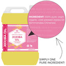 Golden Jojoba Oil by Leven Rose Pure Bulk 32 oz Leven Rose