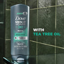 DOVE MEN + CARE Post-Workout Body Wash 3N1 Revive 4 Count For Men With Tea Tree Oil, 18 oz Infinity Warehouse