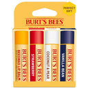 Burt's Bees Lip Balm - Berry Agua Fresca, Dragonfruit Lemon, Coconut & Pear, Tropical Pineapple Pack, With Beeswax, Tint-Free, Natural Origin Lip Treatment, 4 Tubes, 0.15 oz. Infinity Warehouse