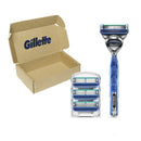 Gillette5 Men's Razor Handle + 4 Refills Gillette