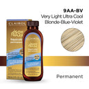 Clairol Professional Permanent Liquicolor for Blonde Hair Color, 9aa-bv Light Blonde Blue, 2 oz Clairol Professional