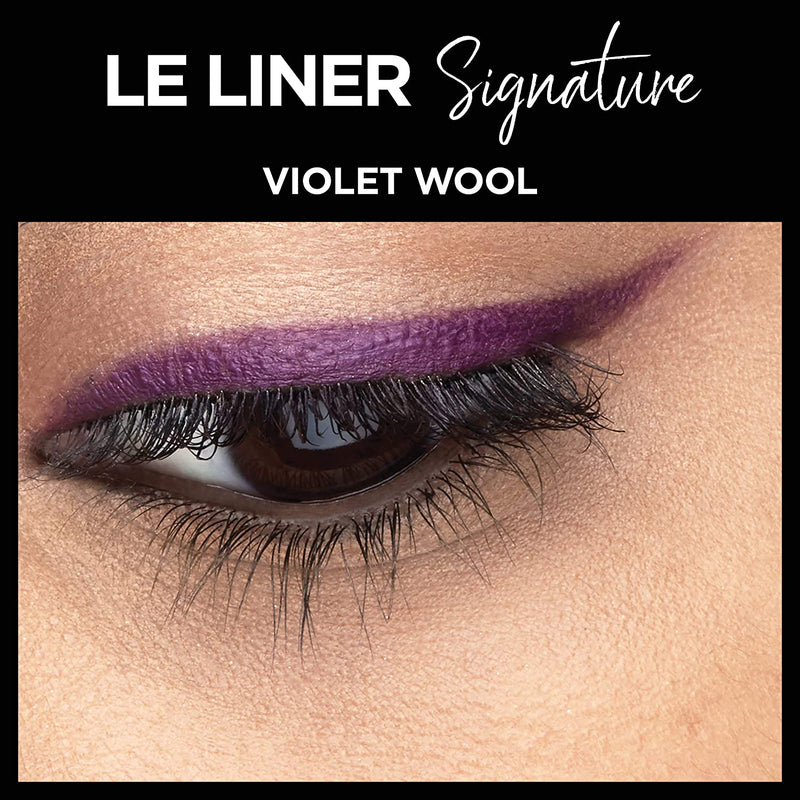 L'Oreal Paris Makeup Le Liner Signature Mechanical Eyeliner, Easy-Glide, Smudge Resistant, Bold Color, Long Lasting, Waterproof Eyeliner, Violet Wool, 0.011 oz., 1 count L'Oreal Paris Store