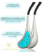 Floraison Unbreakable Stainless Steel Magic Cooling Beauty Facial Sticks for Face, Neck & Body Cryo Sticks & Cold Roller for face Puffiness & Wrinkles, Wine-Chilling Wands FLORAISON BEAUTY IS ALREADY HERE