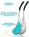 Floraison Unbreakable Stainless Steel Magic Cooling Beauty Facial Sticks for Face, Neck & Body Cryo Sticks & Cold Roller for face Puffiness & Wrinkles, Wine-Chilling Wands FLORAISON BEAUTY IS ALREADY HERE