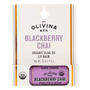 Olivina Men Olivina men Lip Balm, BlackBerry, 0.15 Ounce, 0.15 Ounce OLIVINA MEN