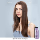 Pureology Hydrate Sheer Moisturizing Shampoo & Conditioner Bundle | For Color Treated Hair | Sulfate-Free | Vegan | Updated Packaging | 9 Fl. Oz. Pureology