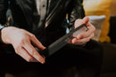 Chicago Comb Model 6 Carbon Fiber, 17.8 cm long, graphite black, anti-static Chicago Comb