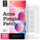 Acne Pimple Master Patch 132 dots - Absorbing Hydrocolloid Blemish Spot Skin Treatment and Care Dressing LE GUSHE