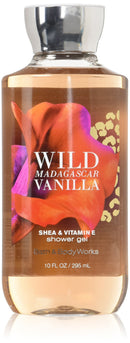 WILD MADAGASCAR VANILLA Shower Gel 10 fl oz / 295 mL Bath and Body Works
