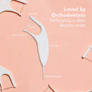 Platypus Orthodontic Flossers- Dental Floss Picks for Braces, Fits Under Arch Wire, Will Not Damage Braces, Increase Flossing Compliance, Floss Teeth in Less Than Two Minutes - 40 Count (Pack of 3) Platypus Store