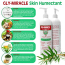 GLY MIRACLE Skin Humectant 16 Ounce Pump Bottle Deep, Nourishing Hydration for Dry, Cracked, Irritated Skin; Hands, Cuticles, Feet, Face, Body, Non- Greasy; Smooths & Softens; UNSCENTED GLY MIRACLE