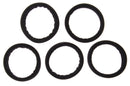 L. Erickson Sport Pony, Black, Set of Five - Exceptionally Secure with Gentle Hold L. Erickson