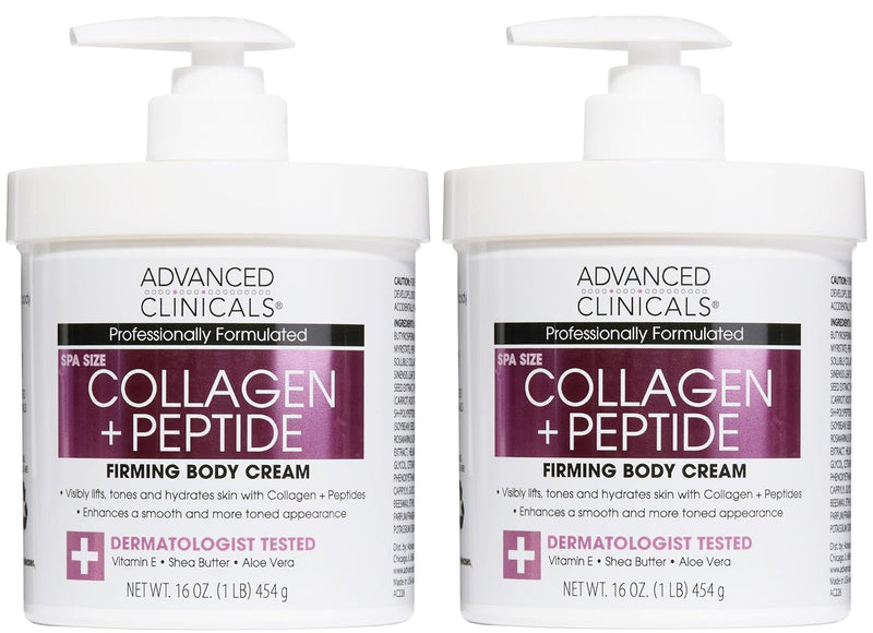 Advanced Clinicals Retinol Body Lotion & Face Moisturizer | Visible Anti Aging Skin Care Retinol Body Cream For Women & Men Targets Look Of Fine Lines, Wrinkles, & Crepe Looking Dry Skin, 16 Ounce Infinity Warehouse