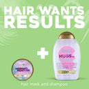 OGX Kandee Johnson Collection Mermaid Moisture Deep Conditioning Hair Mask for Color-Treated Hair, Sulfate-Free Surfactants Moisturizing Treatment for Dry Damaged Hair, 6 oz, Floral OGX