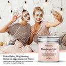 Majestic Pure Dead Sea Mud Mask and Himalayan Clay Mask Bundle – Natural Skin and Face Care for Women and Men MAJESTIC PURE