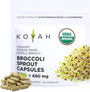 Organic Broccoli Sprout Capsules, Freeze-Dried: 150 Capsules Infinity Warehouse