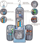 Hanging Travel Toiletry Bag Kit Cosmetic Makeup Organizer for Women and Men (Sky Blue) Narwey Store