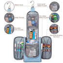 Hanging Travel Toiletry Bag Cosmetic Make up Organizer for Women and Men (Medium, Sky Blue) Narwey