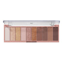 e.l.f. Perfect 10 Eyeshadow Palette, Ten Ultra-pigmented Shimmer & Matte Shades, Vegan & Cruelty-free, Nude Rose Gold (Packaging May Vary) - Infinity Warehouse