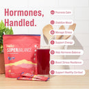 Nello Superbalance Hormonal Support Drink Mix, SRI-81 Shatavari, Myo-Inositol, Rhodiola Rosea, Vitamin C, Magnesium, Theobromine (20 Servings, Blueberry Acai) Infinity Warehouse