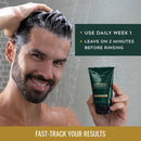 Just for Men Control GX + THK Thickening Shampoo and Conditioner with Grey Reduction, Shampoo for Thinning Hair with Alpha Keratin, Thickens Hair Up to 20%, Works with Every Hair Texture, 4 oz Infinity Warehouse