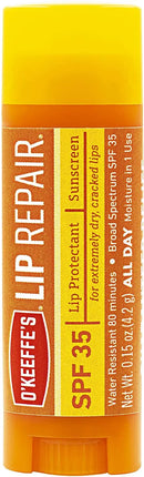 O'Keeffe's Lip Repair Lip Balm for Dry, Cracked Lips, Stick (Pack of 3: 1 Cooling + 1 Unscented + 1 SPF) O'Keeffe's Store