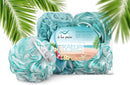 Loofah Bath Sponge XL 75g Set of 4 Ocean Colors by À La Paix - Soft Exfoliating Shower Lufa for Silky Skin - Long-Handle Mesh Body Poufs- Women and Men’s Luffas - Loufa Sponges- Full Cleanse & Lather à la paix