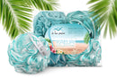 Loofah Bath Sponge XL 75g Set of 4 Ocean Colors by À La Paix - Soft Exfoliating Shower Lufa for Silky Skin - Long-Handle Mesh Body Poufs- Women and Men’s Luffas - Loufa Sponges- Full Cleanse & Lather à la paix