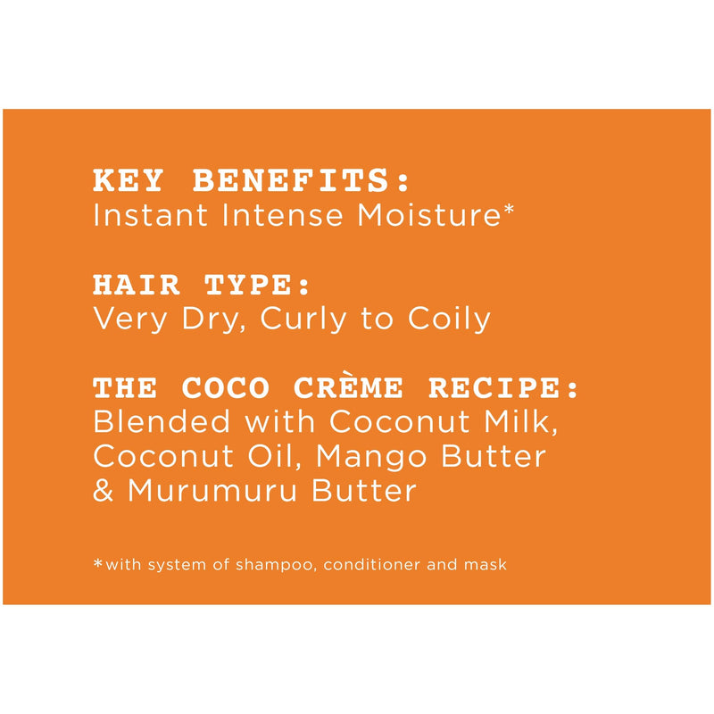 Curly Hair Products Gift Set by Carol's Daughter, Coco Creme Sulfate Free Shampoo and Conditioner Set with Silicone Free Hair Butter, for Very Dry Curly Hair, with Coconut Oil and Mango Butter Carol's Daughter