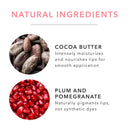 100% PURE Pomegranate Oil Anti-Aging Lipstick (Fruit Pigmented), Foxglove, Long Lasting, Satin Finish, Vibrant Color, Moisturizing Cocoa Butter (Berry Pink Mauve) - 0.15 oz 100% PURE