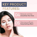 Collagen Under Eye Patches - Puffy Eyes, Dark Circles, Eye Bags, Wrinkles, Puffiness Treatment for Women & Men - Korean Skincare Hydrogel Eye Patches - Cooling Eye Gel Pads with Green Tea [5 Pairs] Elixir Premium Lab