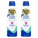 Banana Boat SPF 50 Mineral Sunscreen , Spray Twin Pack Banana Boat