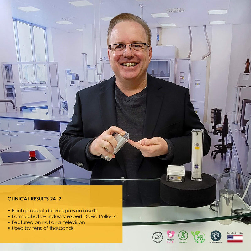 Instant Firming Facial 3D Line Smoother | Instantly Lifts and Firms | Smooths Smile Lines, Puffy Eyes, and Crow’s Feet | Works In Minutes | NASA Stem Cell Technology | Clinical Results 24|7 1 FL OZ. Clinical Results 24|7