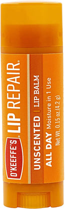 O'Keeffe's Lip Repair Lip Balm for Dry, Cracked Lips, Stick (Pack of 3: 1 Cooling + 1 Unscented + 1 SPF) O'Keeffe's Store