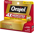 Orajel 4X for Toothache & Gum Pain: Severe Cream Tube 0.33oz- from