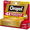 Orajel 4X for Toothache & Gum Pain: Severe Cream Tube 0.33oz- from