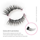 Glamnetic Lashes - Venus | Vegan Magnetic Eyelashes, Short Cat Eye Faux Mink Lashes, Flared 3D Natural Look, Reusable up to 60 times - 1 Pair Glamnetic