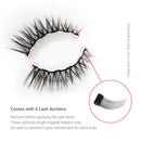 Glamnetic Lashes - Venus | Vegan Magnetic Eyelashes, Short Cat Eye Faux Mink Lashes, Flared 3D Natural Look, Reusable up to 60 times - 1 Pair Glamnetic
