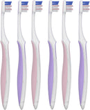 Oral-B Gum Care Extra Soft Toothbrush for Sensitive Teeth and Gums, Compact Small Head - 6 Pack Hippie Hype Oral-B