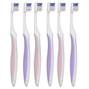 Oral-B Gum Care Extra Soft Toothbrush for Sensitive Teeth and Gums, Compact Small Head - 6 Pack Hippie Hype Oral-B