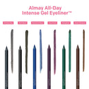 Almay AllDay Intense Gel Eyeliner, Longlasting, Waterproof FadeProof Creamy HighPerforming EasytoSharpen Liner Pencil oz, 130 Pure Plum, 0.028 Ounce Almay