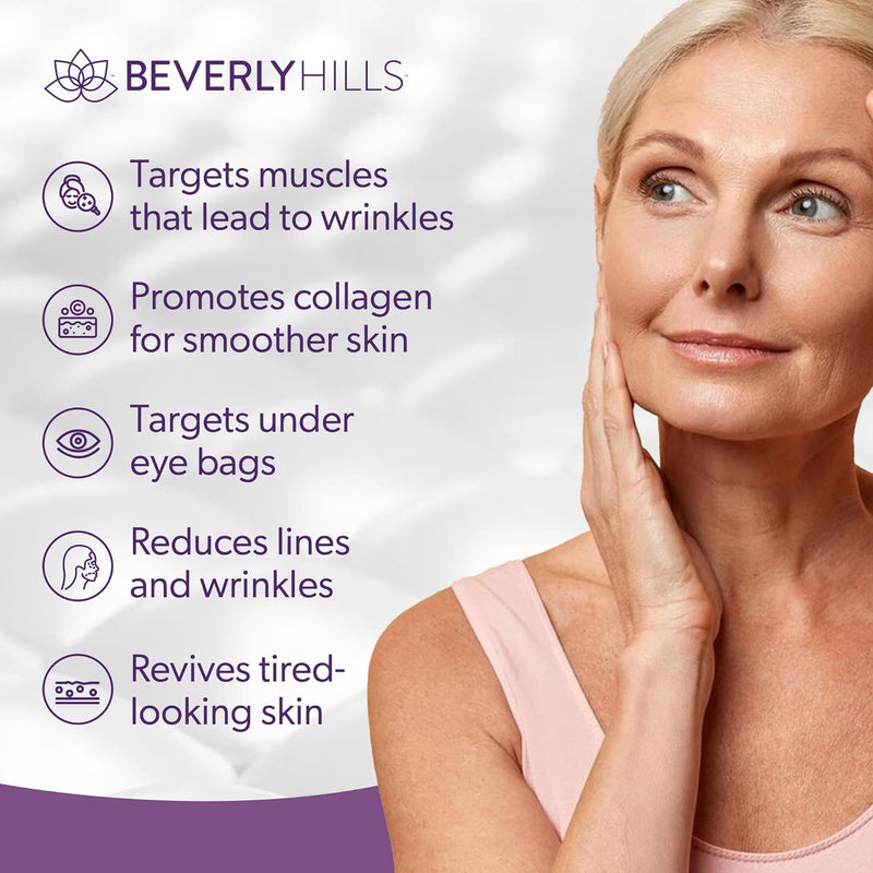 Beverly Hills Instant Facelift Anti Aging Eye Serum Treatment for Dark Circles, Puffy Eyes, Wrinkles, Under Eye Bags, Fine Lines, and Crows Feet | 30mL (120 Days Supply) Infinity Warehouse