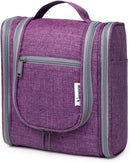 Hanging Travel Toiletry Bag Kit Cosmetic Makeup Organizer for Women and Men (A-Purple) Narwey Store