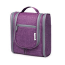 Hanging Travel Toiletry Bag Cosmetic Make up Organizer for Women and Men (Medium, A-Purple) Narwey