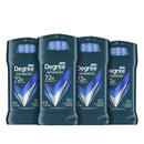 Degree Men Advanced Protection Antiperspirant Deodorant Cool Rush 4 count 72-Hour Sweat and Odor Protection Antiperspirant For Men With MotionSense Technology 2.7 oz Infinity Warehouse