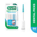 GUM Soft-Picks Wider Spaces Dental Picks, 50 Count GUM