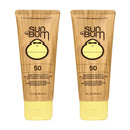 Sun Bum Sun Bum Original Spf 50 Sunscreen Lotion Vegan and Reef Friendly (octinoxate & Oxybenzone Free) Broad Spectrum Moisturizing Uva/uvb Sunscreen With Vitamin E 3 Ounce 2 Pack Sun Bum