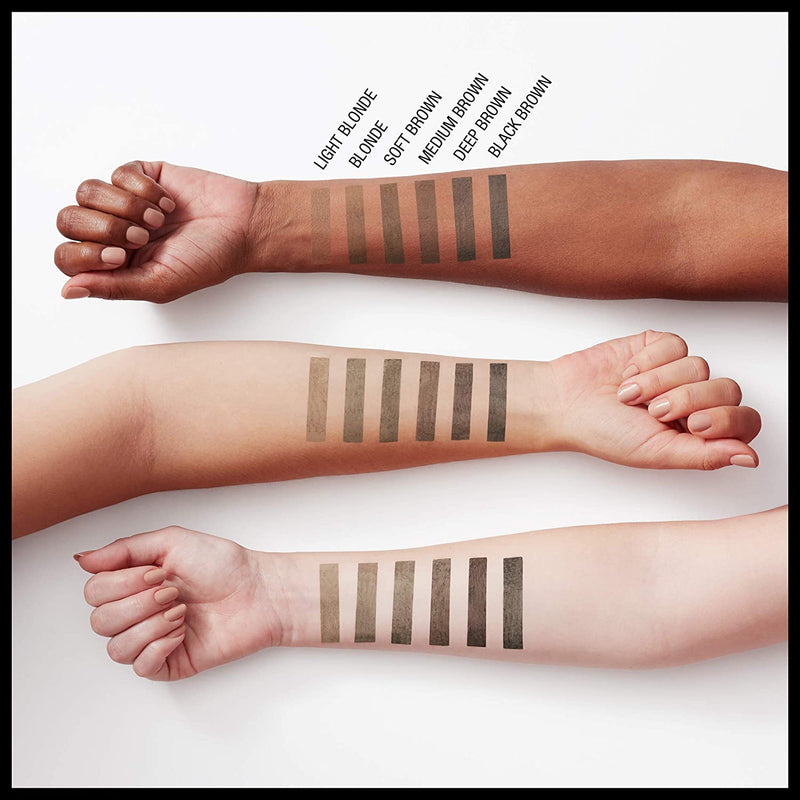 Maybelline Brow Extensions Eyebrow fiber Pomade Crayon, Fiber Stickeyebrow Makeup, Eye Makeup, Soft Matte Finish, for Thicker, Natural-looking Eyebrows, Soft Brown, 0.014 Ounce Maybelline New York